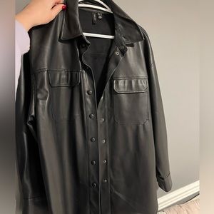 Vero Moda Leather Shacket